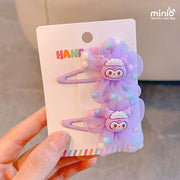 Set 2 kẹp mái Kuromi hoa voan PK