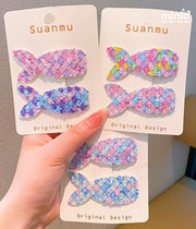 Set 2 kẹp mái tiên cá óng ánh PK