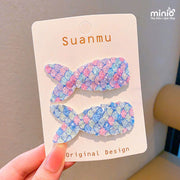 Set 2 kẹp mái tiên cá óng ánh PK