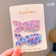 Set 2 kẹp mái tiên cá óng ánh PK