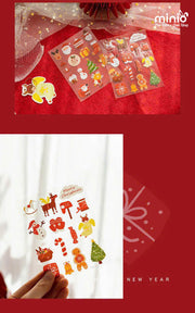 Set 60 sticker Noel PK