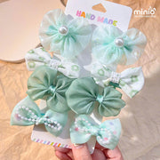 Set 8 cột kẹp nơ voan PK