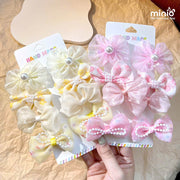 Set 8 cột kẹp nơ voan PK