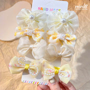 Set 8 cột kẹp nơ voan PK