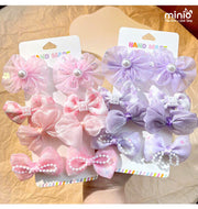 Set 8 cột kẹp nơ voan PK