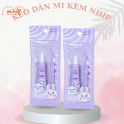 Set keo dán mi tím LMLTOP kèm nhíp