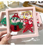 Set phụ kiện tóc Noel 5 chi tiết