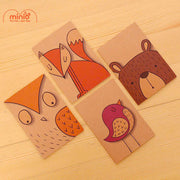 Sổ mini bìa nâu vintage