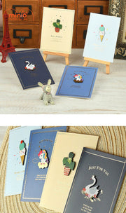 Thiệp 3D gỗ ngộ nghĩnh