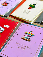 Thiệp 3D gỗ ngộ nghĩnh