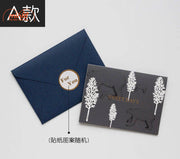 Thiệp cây thông vintage