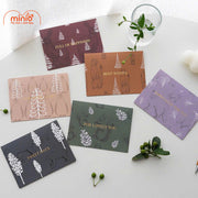 Thiệp cây thông vintage