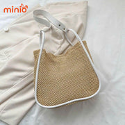 Túi cói lưới quai bấm Sp510