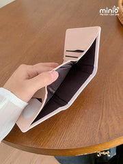 Ví gấp 3 hai nơ đính ngọc DH