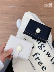 Ví gấp 3 khoá gập mèo cat DH