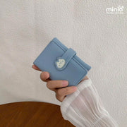 Ví gấp 3 khoá gập mèo cat DH