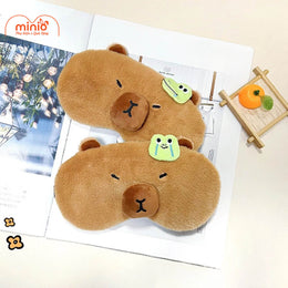 Bịt mắt ngủ có gel Capybara