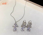 Bông tai vivi đính đá