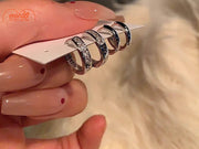 Bông tai bấm tròn