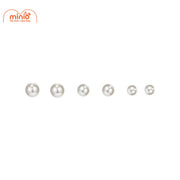 Set 3 đôi bông tai xi 925 048090