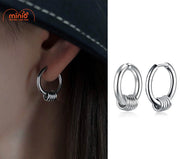 Bông tai 5 khoen tròn