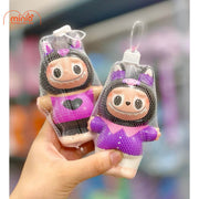 Bóp squishy Labubu túi lưới