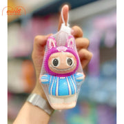 Bóp squishy Labubu túi lưới
