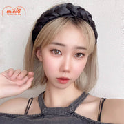 Cài tóc thắt bím lụa đen