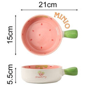 Thố dâu tây tay cầm