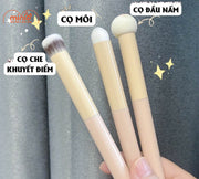 Bộ cọ trang điểm 3 chi tiết