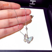 Dây chuyền bướm khảm trai 032