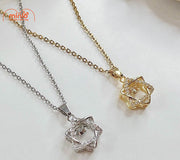 Dây chuyền sao đính đá FL