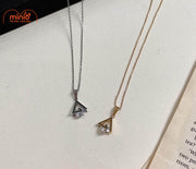 Dây chuyền tam giác đính đá 0029