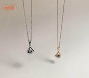 Dây chuyền tam giác đính đá 0029