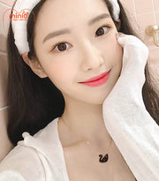 Dây chuyền titan gold 032 thiên nga đen MH