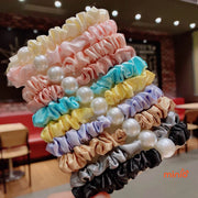 Dây cột tóc 1 viên châu