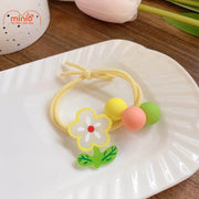 Dây cột tóc charm+3 hạt tròn