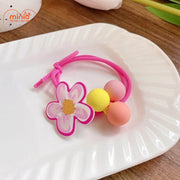 Dây cột tóc charm+3 hạt tròn