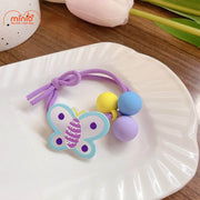 Dây cột tóc charm+3 hạt tròn