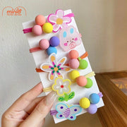 Dây cột tóc charm+3 hạt tròn