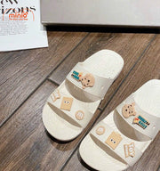 Dép quai ngang crocs gấu