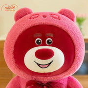 Gấu dâu đội nón nhỡ