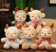 Thú bông nai sừng mắt nhắm