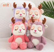 Thú bông nai sừng mắt nhắm