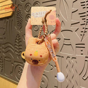 Móc khóa gõ mõ Capybara