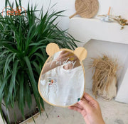 Gương gỗ tai gấu