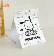 Gương bìa da gập full màn