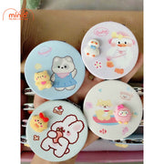 Gương mini 2 mặt đính charm