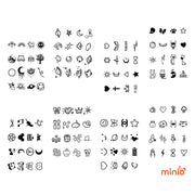 Set 20 hình xăm mini