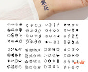 Set 20 hình xăm mini